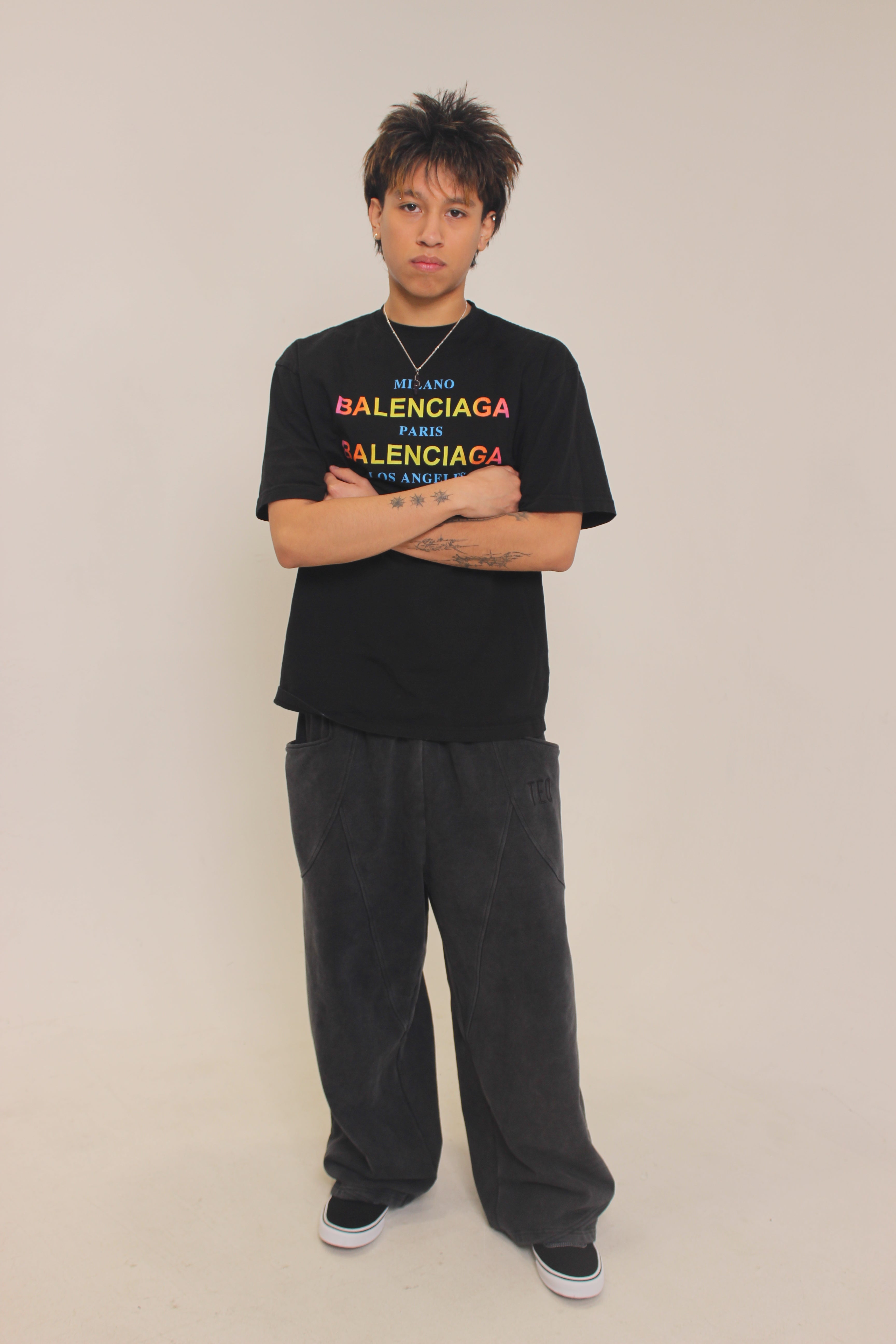 RIPPLE SWEATPANTS (CHARCOAL)