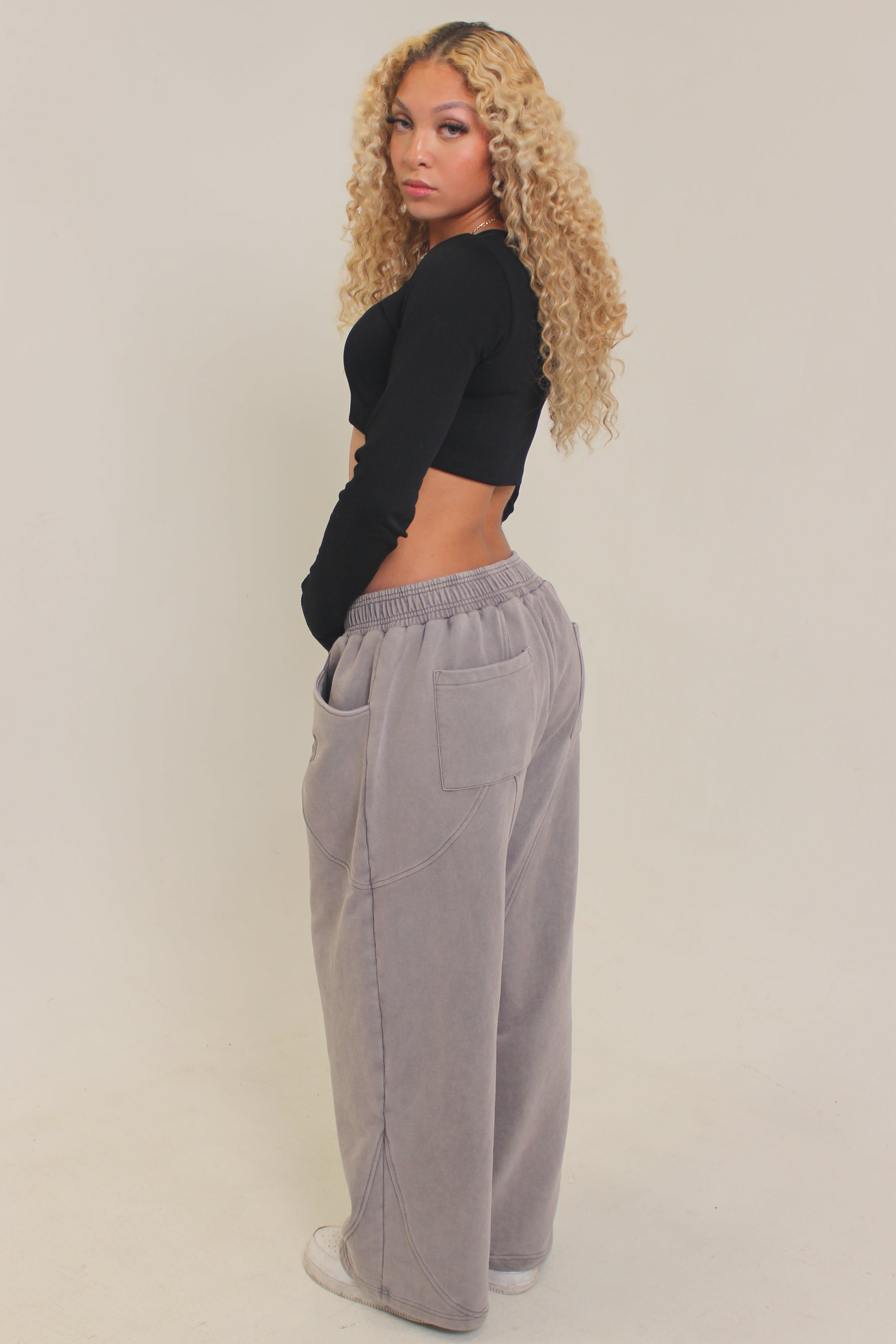 RIPPLE SWEATPANTS (SHADOW)